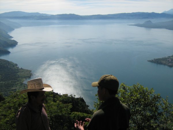 Our guides at Lake Atitlan