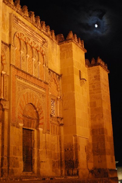 Nighttime at the Mezquita, Cordoba
