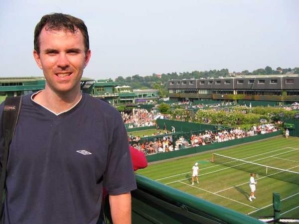 Barry at Wimbledon