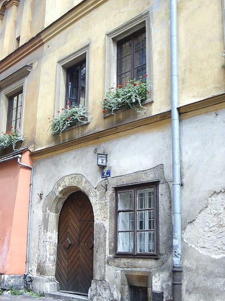 A typical house in Krakow's Old Town