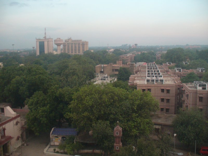 Delhi from the hotel window