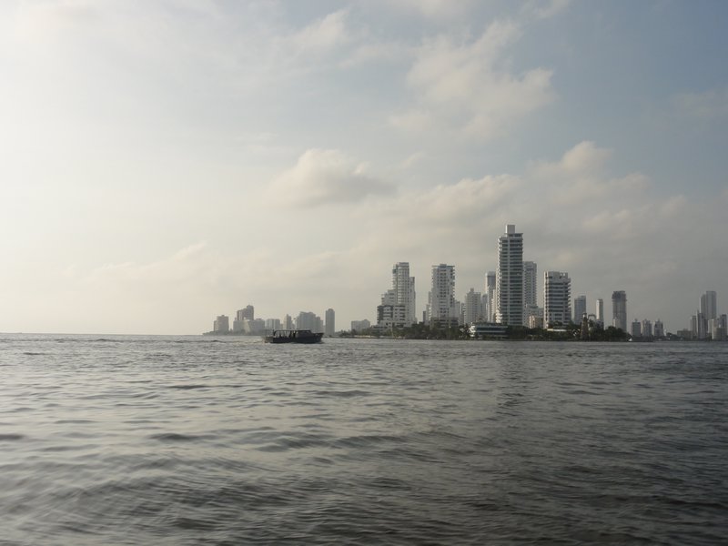 Cartagena from the Boat
