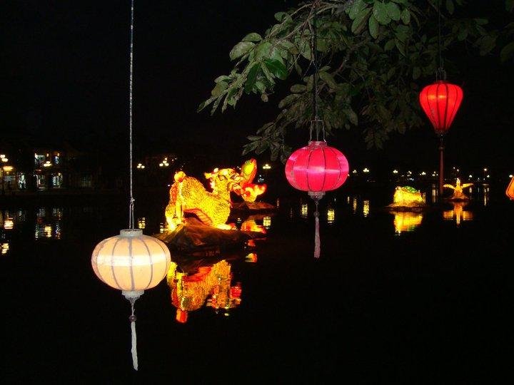 Lanterns on the Hoi An River