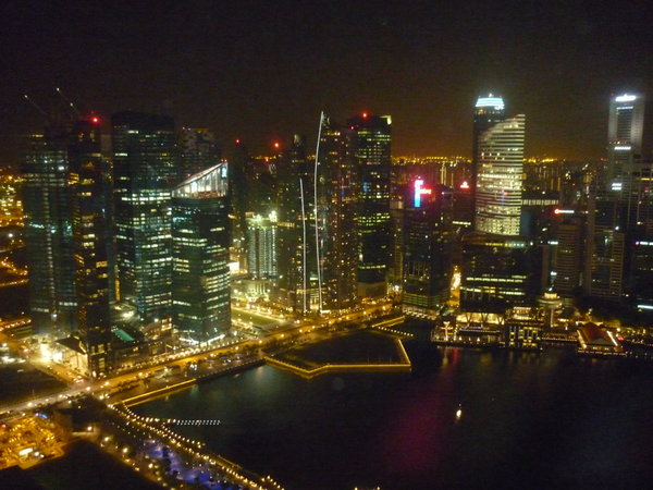 Singapore skyline from the SkyPark