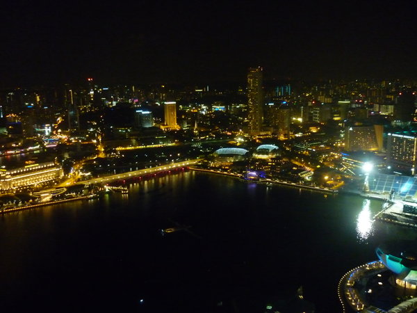 Singapore skyline from the SkyPark