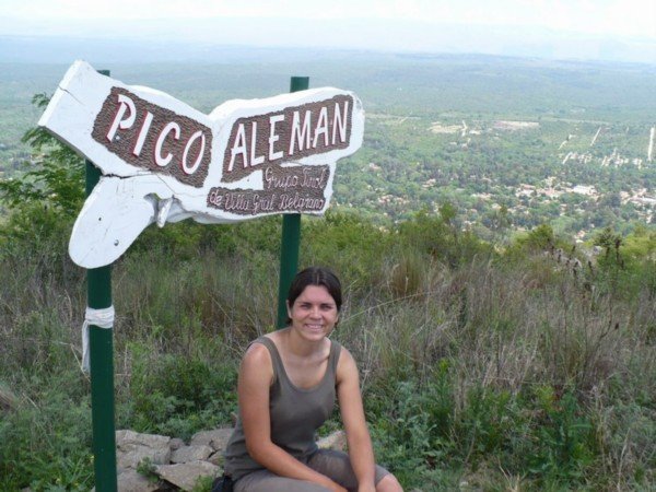 Ruth at Pico Aleman