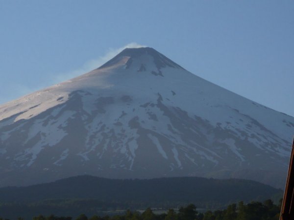 Twilight on Volcan Villarrica