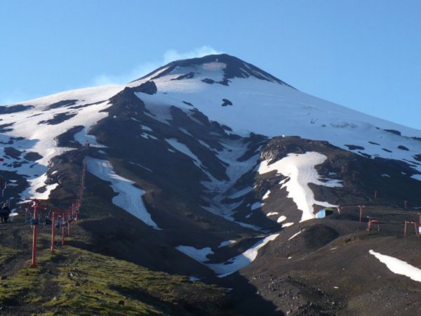 Volcan Villarrica from the trailhead