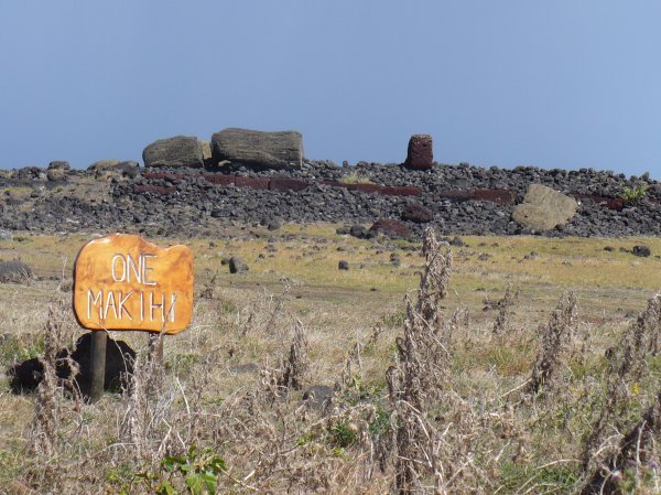 Fallen Moai