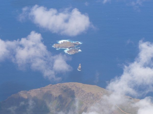 Easter Island from the air