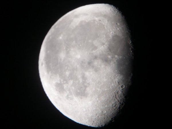 Close up of the Moon