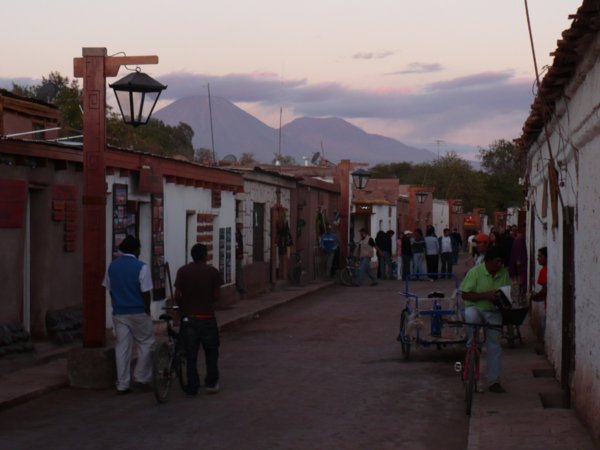 Main street in San Pedro