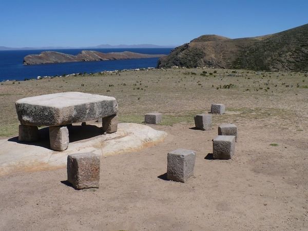 Native Altar on Isla del Sol