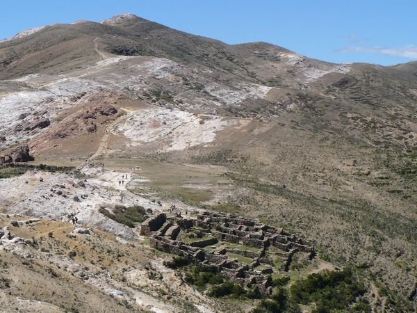 Chinkani Inca site on Isla del Sol