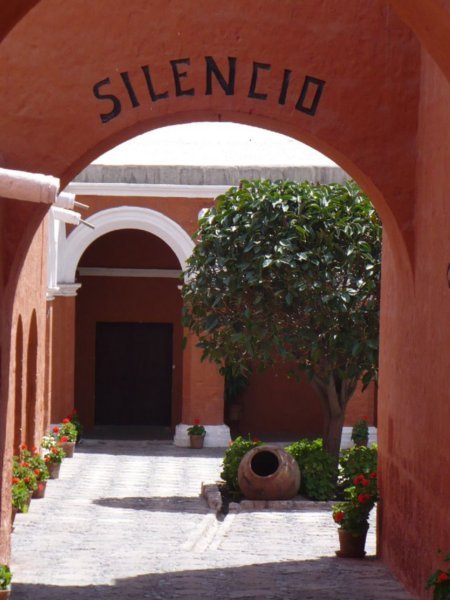 Entrance to Santa Catalina Monastery