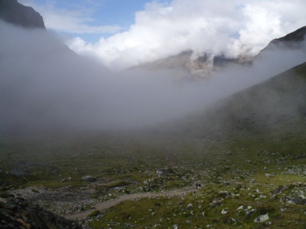 Clouds in Salkantay Valley