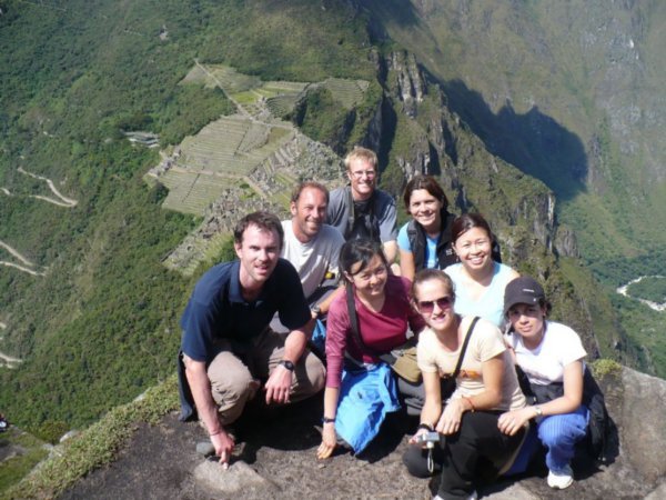 Group Picture at Waynu Picchu