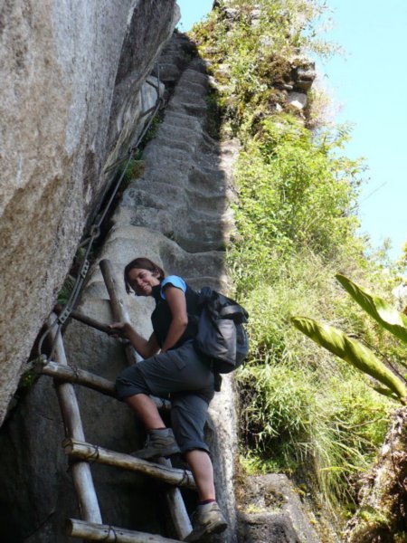 Ladder Descent to Gran Caverna