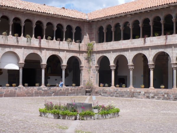 Qorikancha Courtyard