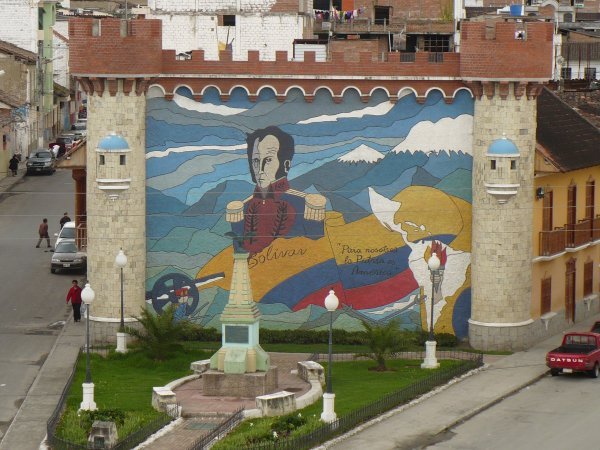 Bolivar Mural, Loja