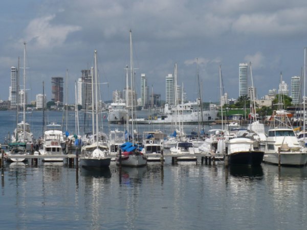 Cartagena waterfront
