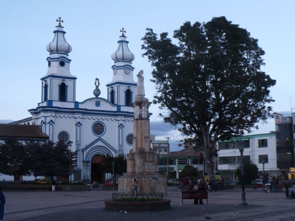 Ipiales Main Square & Church