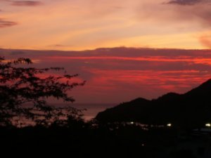 Sunset in Taganga