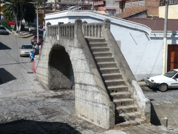 A bridge to nowhere in Xela