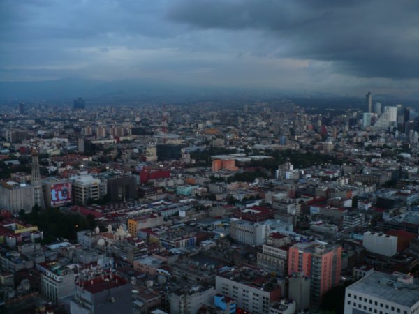 Evening in Mexico City