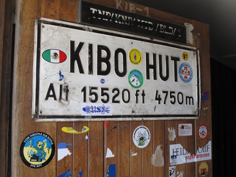 At Kibo Huts