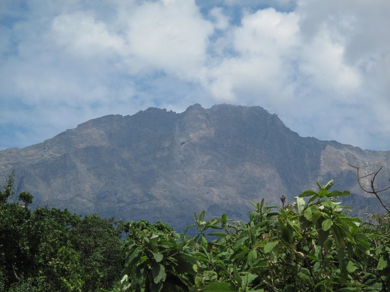 The Meru ridge 