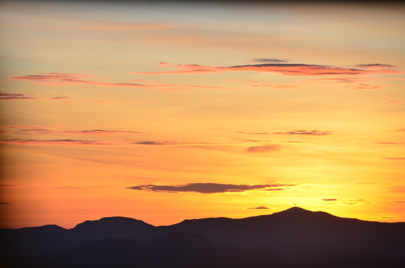 Sunrise from Adam's Peak