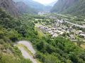 View back down the Maurienne Valley