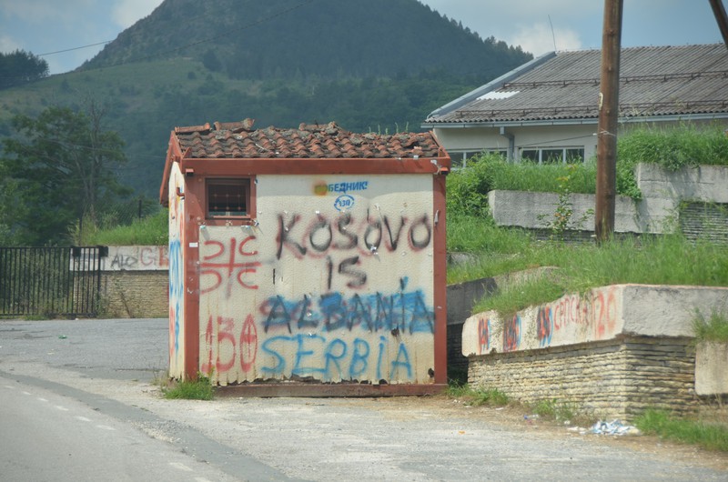 Political sign, Kosovo