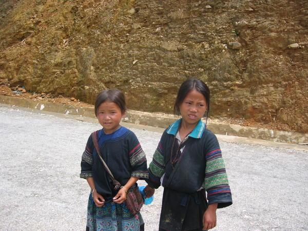Two Local Girls from the Local Tribe