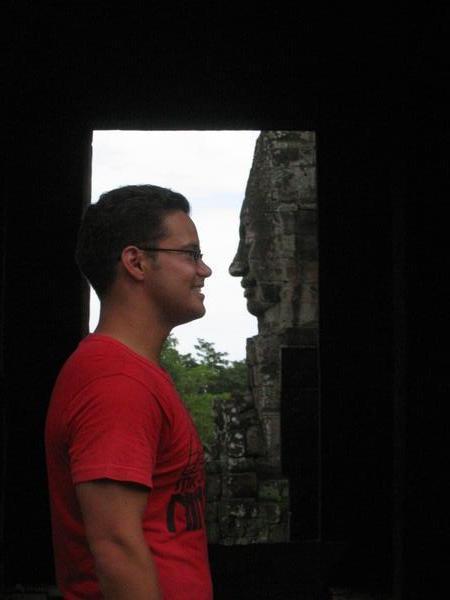 Face to Face in Bayon Temple