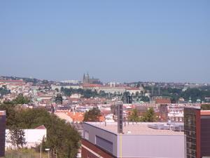 Panoramic veiw of Prague