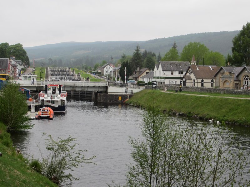 Caledonian canal, Fort Augustus