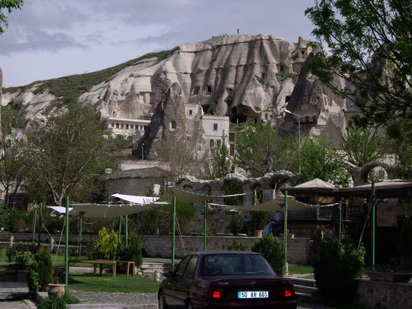 Town built in caves