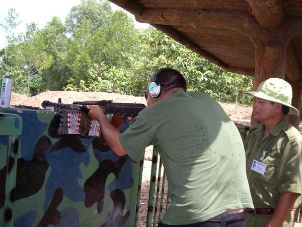 Dave Shooting AK-47