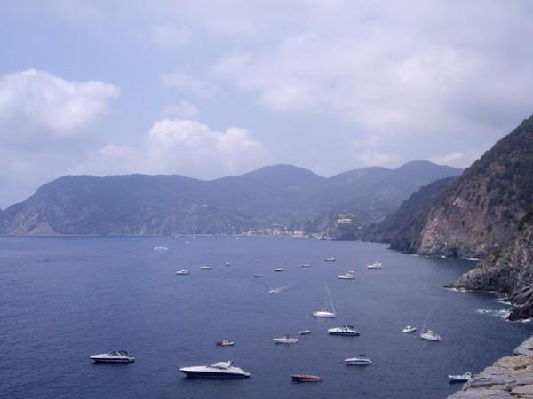 View back to Monterosso