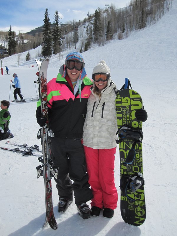 Skier + Boader = Love
