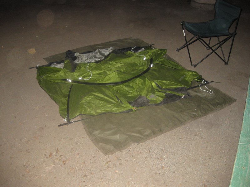 My 'intrepid mountain' tent.