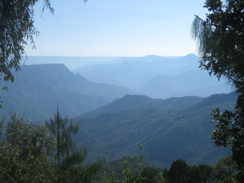 The Sierra Madre mountains.