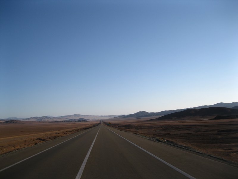 Beautiful. Riding through the Atacama desert, Chile