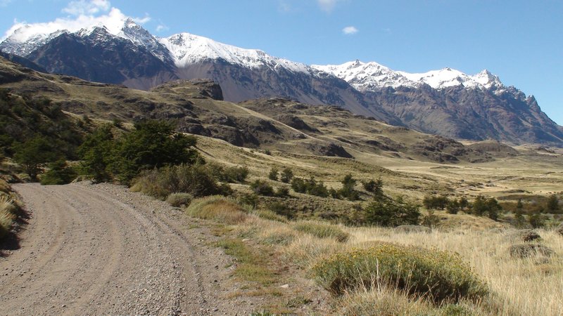 A beautiful part of the world all to myself.  Southern Argentina.