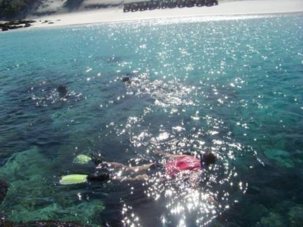 Glenyse snorkelling