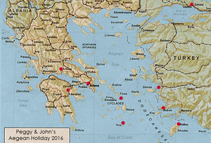 Itinerary Greece Turkey Aegean