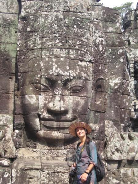 Bayon face and me