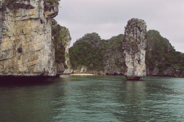 View from boat, Halong Bay